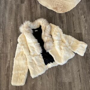 Vintage Rabbit Fur Jacket
